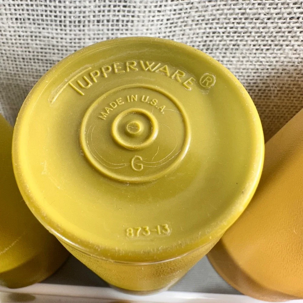 Vintage Tupperware Tumblers Mixed Lot 13 Harvest‎ Colors 16oz 8oz 873 1251 Cups